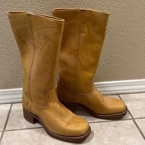 FRYE 77050 14L Campus Boots Banana SZ 8.5